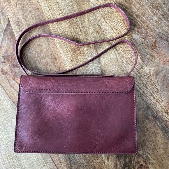Madewell Leather Slim Convertible Shoulder Bag NWT - Picture 5 of 8